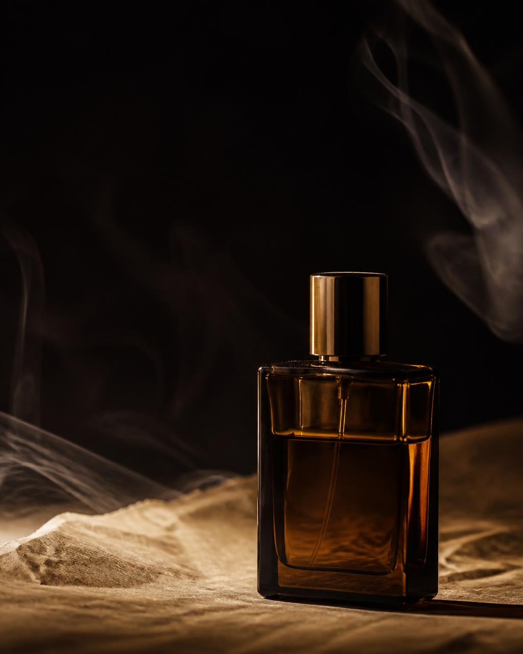 Unisex fragrance campaign image